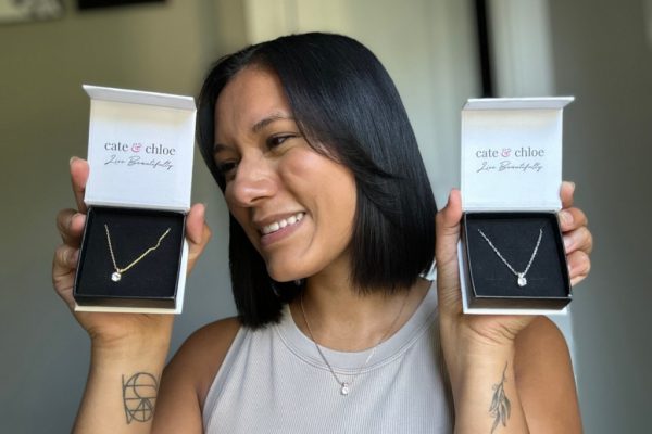 Cate and Chloe Faye 18K Gold Plated Pendant Necklace Only $16.80 Shipped