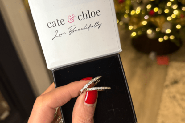 Cate & Chloe Hoop Earrings w/ Gift Box $14.99 Shipped