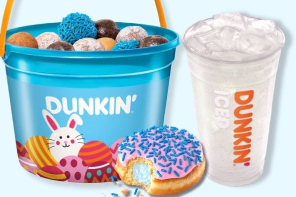 Dunkin’s Spring Menu Available Now | Munchkins Bucket, Arctic Cherry Drink, & More
